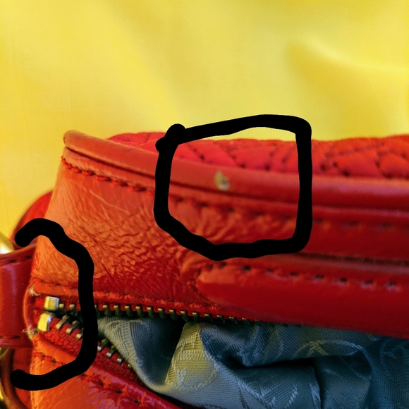 Adrienne Vittadini Shoulder bag red purse - Picture 11 of 11